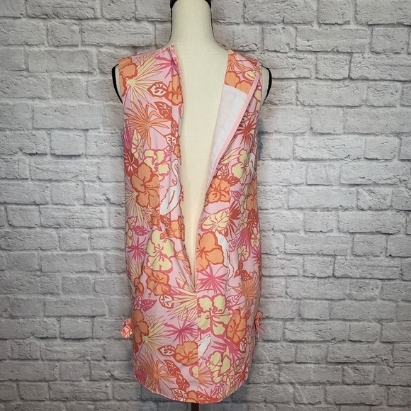 Lilly Pulitzer Dress Vintage Hereon There Shift Front Pockets Sleeveles Size S - Picture 8 of 9